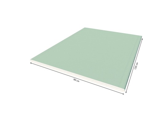 Panneau de gypse vert mesurant 90 x 125 cm