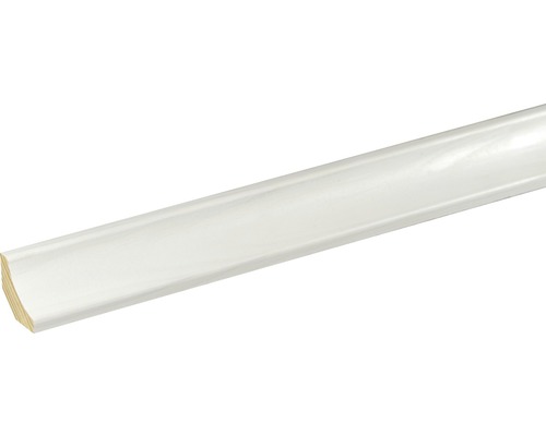 Moulure creuse en épicéa/pin laqué 22x22x2400 mm Baguette en bois, baguette en placage
