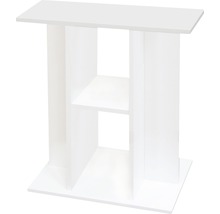 Weißer Aquarienschrank mit Ablagefläche