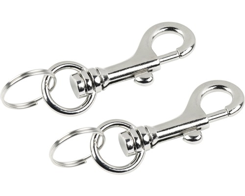 Metall-Karabinerhaken 2 tlg. Metall-Karabinerhaken 2 tlg.