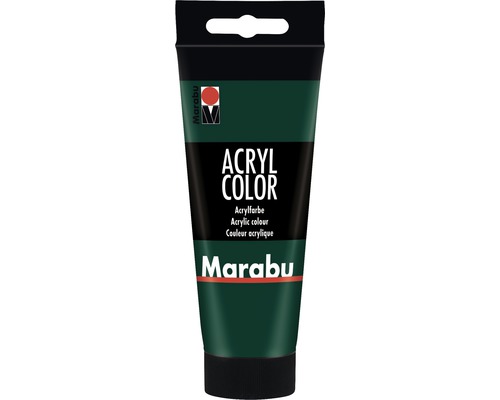 Peinture acrylique pour artiste Marabu Acryl Color 075 vert sapin 100 ml