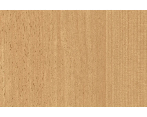 Film adhésif d-c-fix® décor bois hêtre rouge 90x210 cm Gros plan d''une surface en bois.