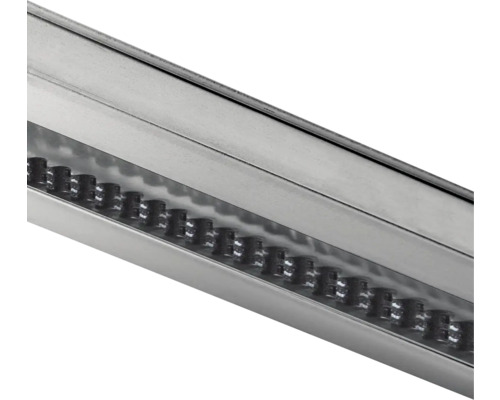 Nahaufnahme einer Garagentorlaufschiene