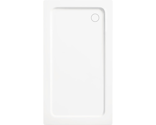 Receveur de douche rectangulaire avec écoulement