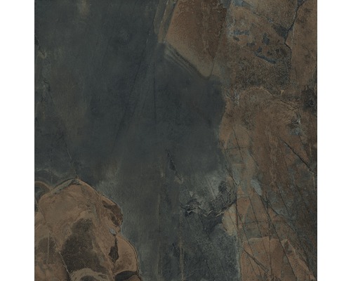 FLAIRSTONE Feinsteinzeug Terrassenplatte Slate multicolor rektifizierte Kante 60 x 60 x 2 cm Dekorative Fliese mit Steinoptik.