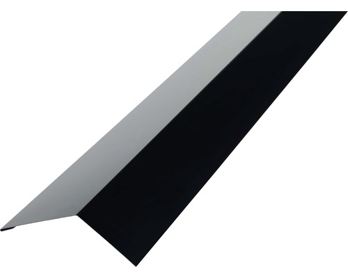 Support de gouttière pour tôle trapézoïdale H12 black longueur : 2 m