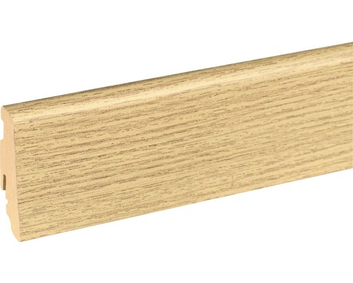 Plinthe SKANDOR chêne jaune FOEI256 FU60L 19 x 58 x 2400 mm Plinthe en bois