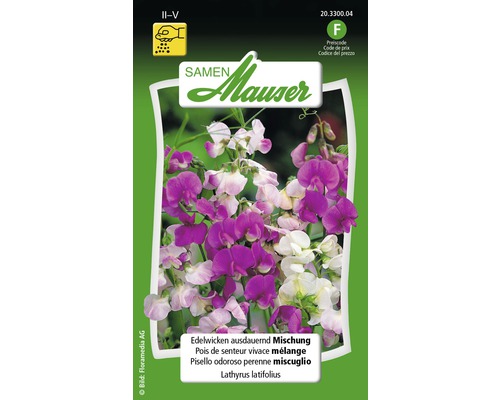 Edelwicken Mix für Mauern und Zäune Blumensamen Samen Mauser