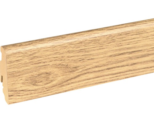 Plinthe SKANDOR chêne Oxford FOEI131 FU60L 19 x 58 x 2400 mm Plinthe aspect bois