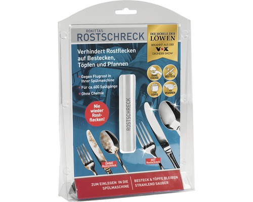 Rokittas Rostschreck contre les taches de rouille sur les couverts, casseroles et poêles