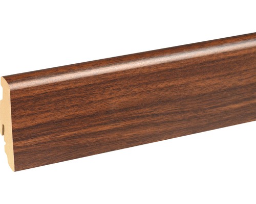 Plinthe SKANDOR Bubinga FOFA072 FU60L 19 x 58 x 2400 mm Plinthe en bois avec décor bois