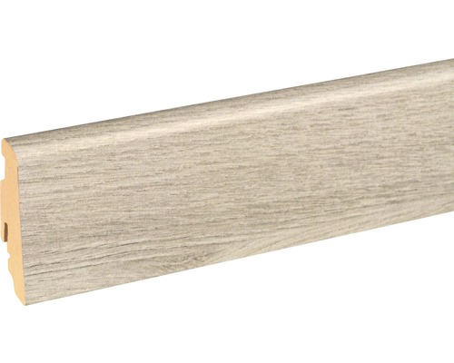 Plinthe SKANDOR Rovere Talco FOEI801 FU60L 19 x 58 x 2400 mm Plinthe avec structure en bois