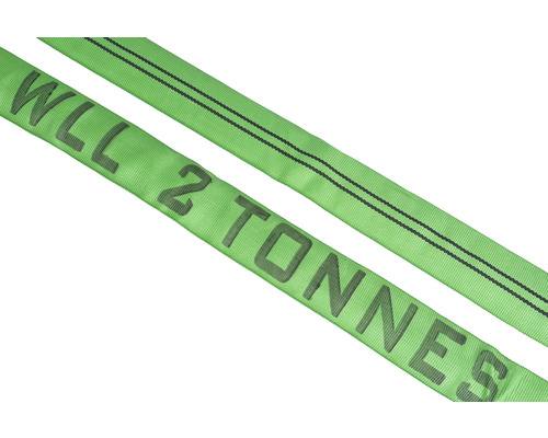 Hebegurt mit einer Tragfähigkeit von zwei Tonnen