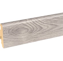 SKANDOR Sockelleiste Eiche grau gekälkt FOEI469 FU60L 19 x 58 x 2400 mm