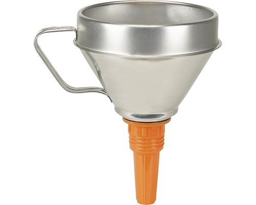 Entonnoir en acier inoxydable avec poignée et embout flexible