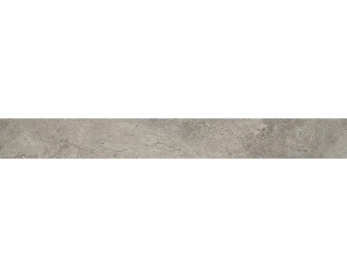 Carrelage de plinthe Quarry Tundra marron 7x60 cm