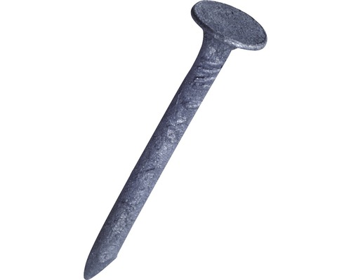Pointes pour carton bitumé 2.8x16 mm galvanisées à chaud 1 kg Un seul clou en acier avec tête.