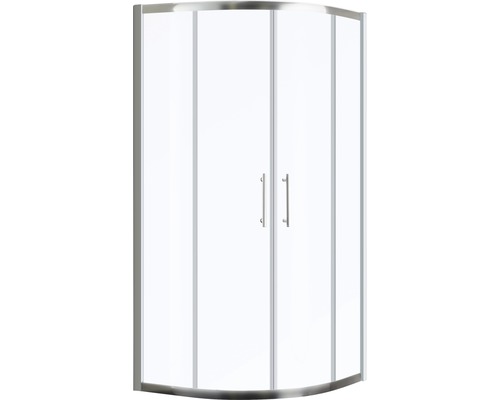 Porte de douche avec poignées et verre