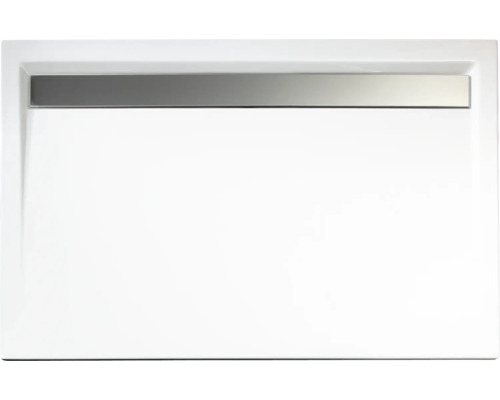 Receveur de douche rectangulaire avec écoulement