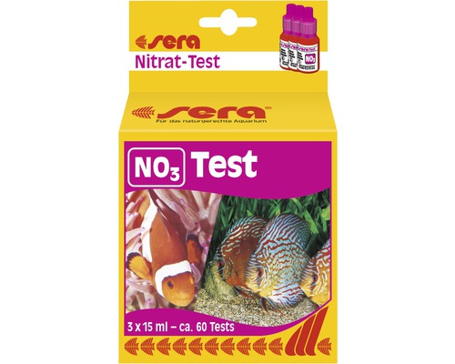 sera NO3 Test, 3x15 ml für ca. 60 Tests