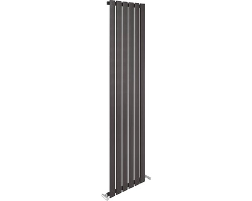 Radiateur design Sanotechnik Eisenstadt 1800x309 mm anthracite Radiateur vertical avec panneaux pour chauffer les pièces