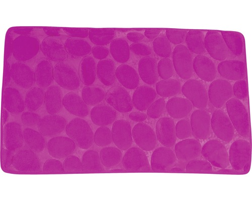 Badteppich Kiesel pink 50x80 cm
