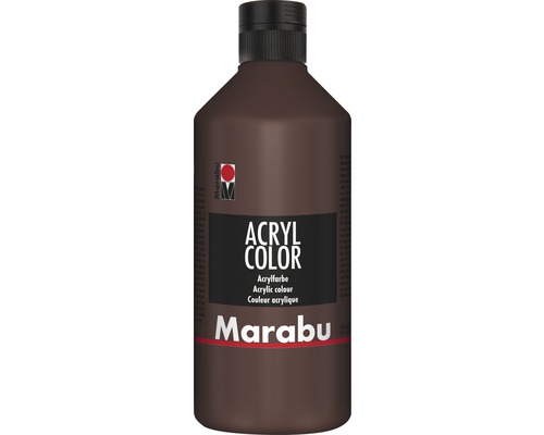 Peinture acrylique Marabu dans une bouteille en plastique