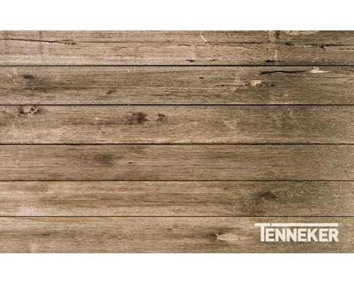 Tapis de protection de sol barbecue Tenneker® planches en bois 95x150 cm
