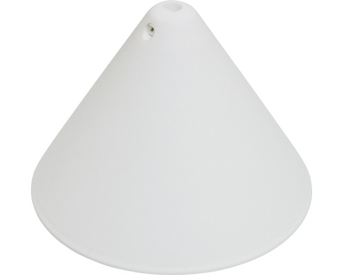 Baldaquin de lampe conique blanc 3 unités