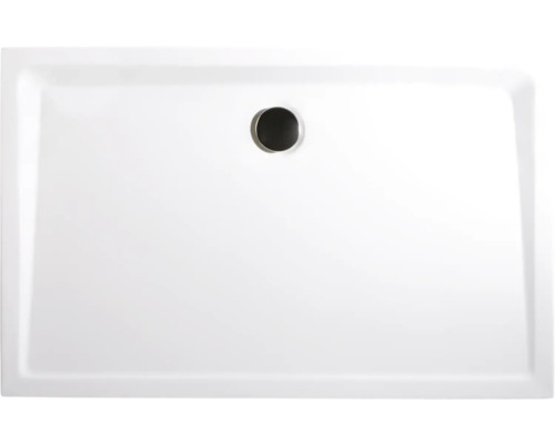 Kit complet receveur de douche SCHULTE Extra-flach 160 x 75 x 3.5 cm blanc alpin lisse D207516 04