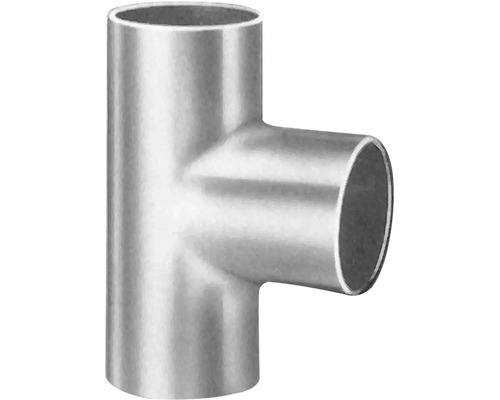 T-Stück aus Metall zur Verbindung von Rohren