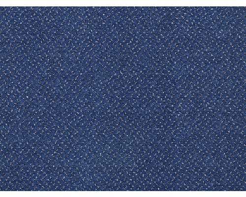 Spannteppich Velours Bristol dunkelblau FB177 400 cm breit (Meterware)