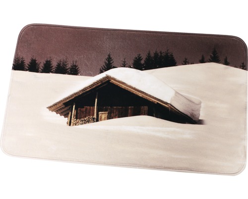 Badteppich Cottage sepia 45x75 cm