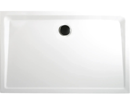 Kit complet receveur de douche SCHULTE Extra-flach 140 x 90 x 4 cm blanc alpin lisse D212914 04
