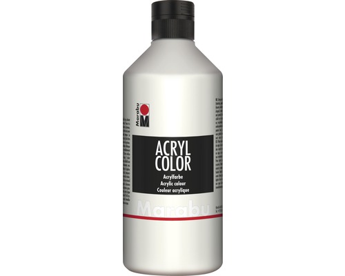 Peinture acrylique Marabu dans une bouteille en plastique