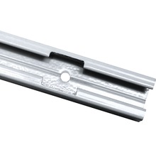 Vorhangschiene VSA 1 einläufig Aluminium weiss 160 cm-thumb-0