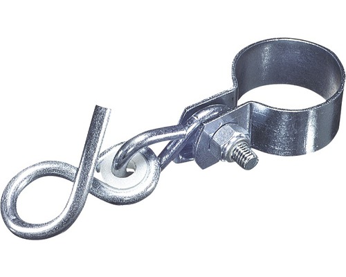 Collier de serrage avec crochet