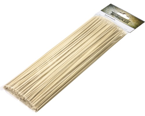 Tenneker® Bambus-Spiesse Grillspiess Schaschlikspiess L 30 cm 100 Stk.