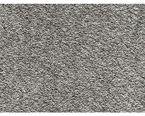 Spannteppich Shaggy Romantica grau FB96 400 cm breit (Meterware) Nahaufnahme von einem Teppichboden