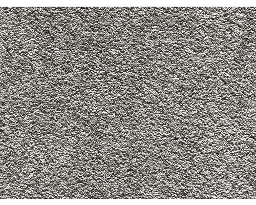 Moquette Shaggy de luxe Romantica gris FB096 largeur 500 cm (au mètre)