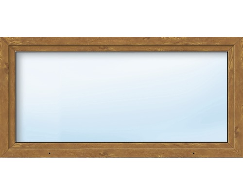 Fenêtre en plastique ARON Basic blanc/golden oak 1050x750 mm DIN droite