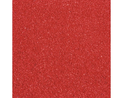 Sable décoratif Ø 6.5 H 17.5 cm rouge