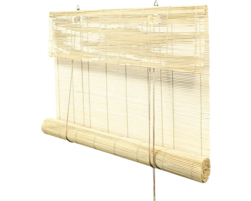 Store enrouleur bambou naturel 120 x 180 cm