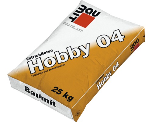 Chape de béton Baumit Hobby 04 25 kg