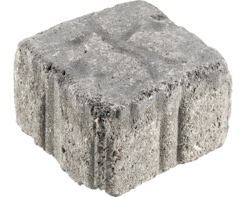 Pavé carré Capriccio VITA gris anthracite antique 14x14x8 cm