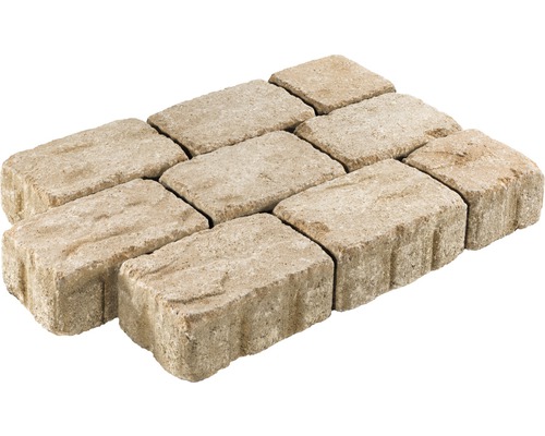 Pavés autobloquants en béton, rectangulaires, pour l''aménagement paysager