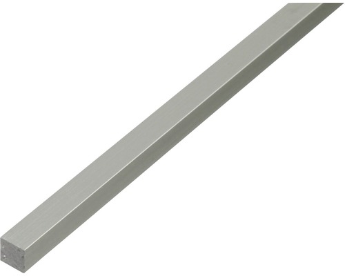Vierkantstange Aluminium silber 16 x 16 1 m