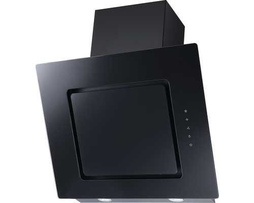 PICCANTE Schräghaube DORIGO 60 cm Glas/schwarz PICCANTE Schräghaube DORIGO 60 cm Glas/schwarz