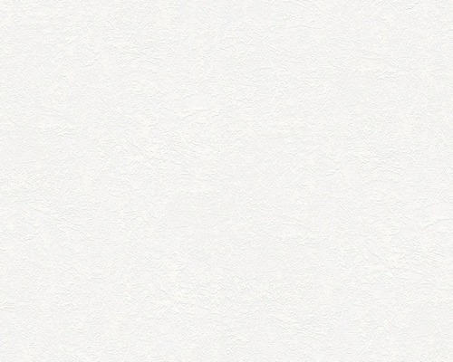 Papier peint structuré blanc