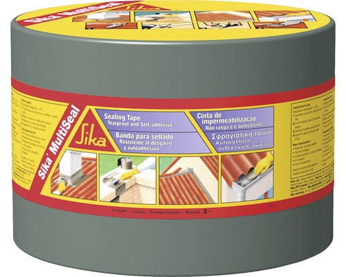 Sika® MultiSeal Dichtungsband alufarbig Länge 3 m